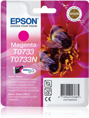 Photo of Epson T0733 Magenta Ink Cartridge