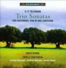 Fabio Biondi - Telemann: Trio Sons For Recorder Violi Photo