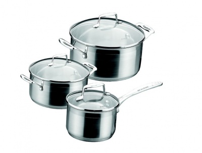 Photo of Scanpan - Impact 3 Piece Cookware Set With Lids