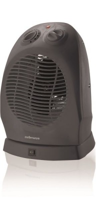 Photo of Mellerware - 2000W Osilating Heater Floor Fan - Graphite