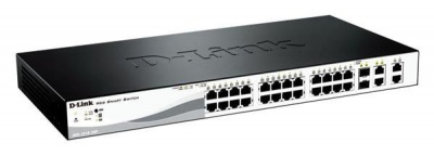 Photo of D Link D-Link 24-Port 10/100 Web Smart L2 Managed Switch with PoE