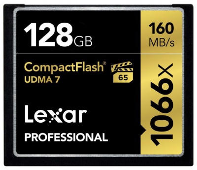 Photo of Lexar 128GB Professional 1066x UDMA 7 Compact Flash Card