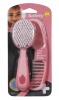 Safety 1st - Easy Grip Brush and Comb Set - Pink Photo