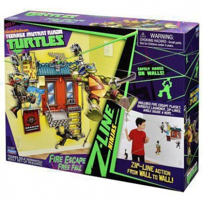Photo of Teenage Mutant Ninja Turtles Z Line Ninjas Basic Play set