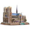 Cubic Fun Notre Dame Paris France with LED - 149 Piece 3D Puzzle Photo