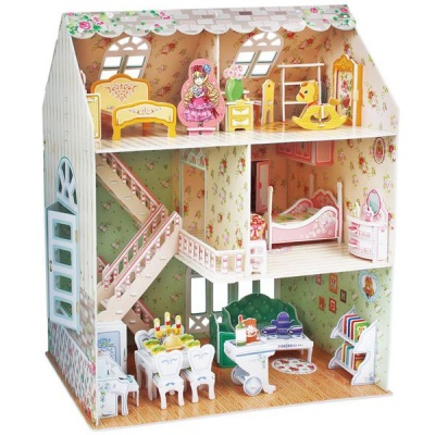 Photo of Cubic Fun Dreamy Dollhouse - 160 Pieces 3D Puzzle