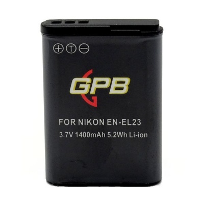 GPB EN EL23 Camera Battery for Nikon