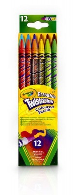 Photo of Crayola Back To School 12 Erasable Twistable Pencil
