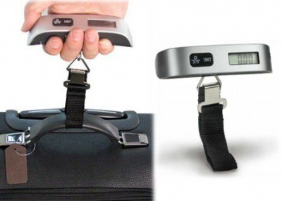 Photo of Digital Luggage Scale with Room Temperature Display