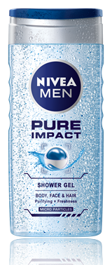 NIVEA Men Pure Impact Shower Gel 250ml