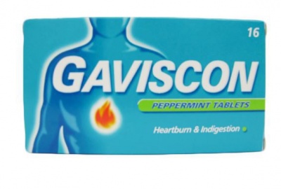 Photo of Gaviscon 16 s Acid Reflux Heartburn Medication Tablets Peppermint