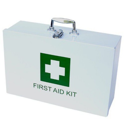 Photo of Marpemed: Government Regulation 7 First Aid Kit for Shops & Offices 1-5 Persons - Metal Wall Mountable Case