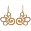 Jewellers Florist The Jeweller's Florist Hydrangea Earrings - Yellow Gold Photo