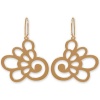 Jewellers Florist The Jeweller's Florist Hydrangea Earrings - Yellow Gold Photo