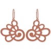 The Jeweller's Florist Hydrangea Earrings - Rose Gold Photo