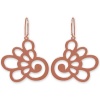 The Jeweller's Florist Hydrangea Earrings - Rose Gold Photo