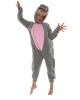 aFreaka - Kids Hippo Onesie in Grey & Pink Photo