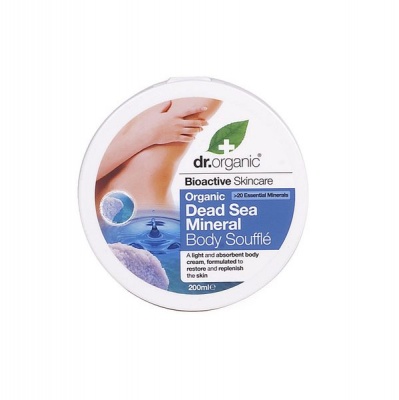 Photo of Dr. Organic Skincare Dead Sea Mineral Body SoufflÃ©