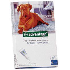 Photo of Advantage Extra Large Dogs - 4 x 4.0ml