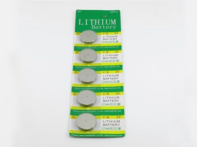 Photo of 100 x Lithium Batteries- CR2032 -