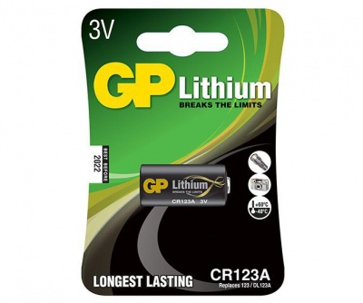 Photo of GP Batteries GP CR123A Photo Lithium Battery - 3V
