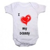 Noveltees I Love My Daddy Body Vest Photo