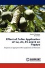 Effect of Foliar Application of CA Zn Fe and B on Papaya Photo