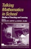 Talking Mathematics in School: Studies of Teaching and Learning Photo