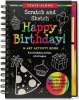 Happy Birthday! Scratch and Sketch Trace-Along Photo