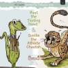 Hoot the Tooting Newt & Sunita the Athlete Cheetah Photo