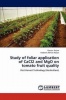 Study of Foliar Application of Cacl2 and Mgo on Tomato Fruit Quality Photo
