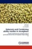 Heterosis and Combining Ability Studies in Mungbean Photo