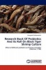 Research Book of Probiotics and Its Roll on Black Tiger Shrimp Culture Photo