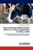 Urea-Molasses Multinutrient Block as a Feed Supplement to Dairy Cattle Photo