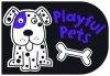 Black and White Playful Pets Photo