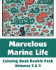Marvelous Marine Life Coloring Book Double Pack Photo