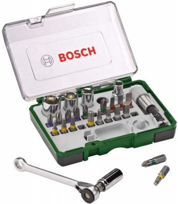 Photo of Bosch - Mini Ratchet Colour Coded Set - 27 Piece