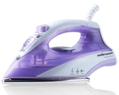 Photo of Mellerware - 1400W Vapour Steam Iron - Purple