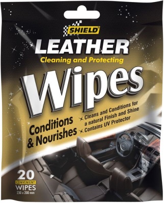 Photo of Shield Auto Shield Leather Care Wipes