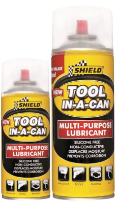 Photo of Shield Tool in a Can Multi-purpose Lubricant Twin pack - 375ml & 150ml