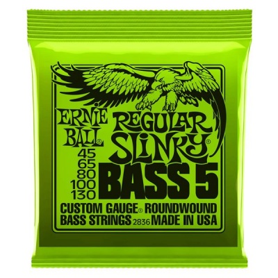 Photo of Ernie Ball 2836 Regular Slinky 5-String Nickel Wound Bass Set