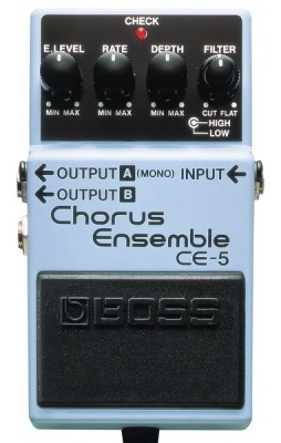 Photo of Boss CE-5 Stereo Chorus Effects Pedal movie
