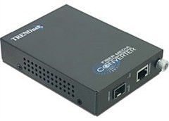 Photo of TRENDnet Intelligent 1000Mbps-T to SFP Media Convertor