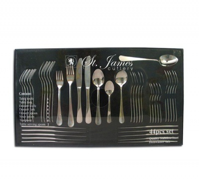 Photo of St James Cutlery - Oxford Stainless Steel Cutlery - 44 Piece