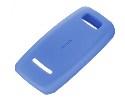Photo of Nokia Soft Cover Asha 306 - Blue Cellphone