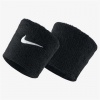 Nike Swoosh Wristbands - Black/White Photo