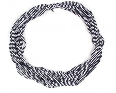 Photo of The Earth Collection Short Scarf Neckless - Sapphire Stripe