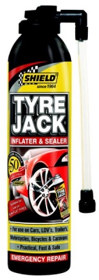 Photo of Shield Auto Shield - Tyre Jack Inflator and Sealer 340ml
