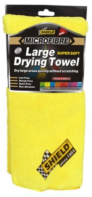 Photo of Shield Auto Shield - MicroFibre Supersoft Large Drying Towel Yellow