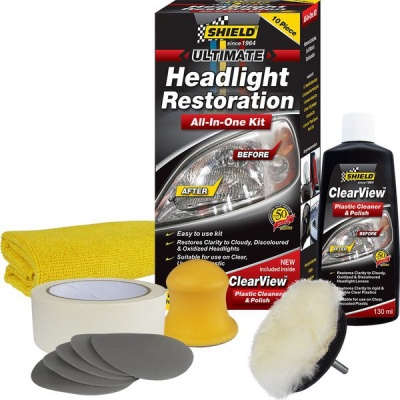 Photo of Shield Auto Shield Headlight Restoration Kit Set of 10